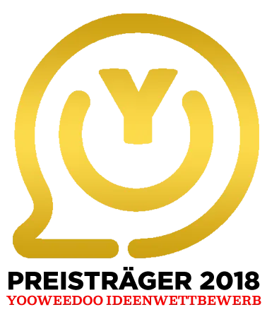 yooweedoo Preisträger 2018 Logo